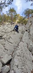 Arête et sommet du Raimeux avec Raphael