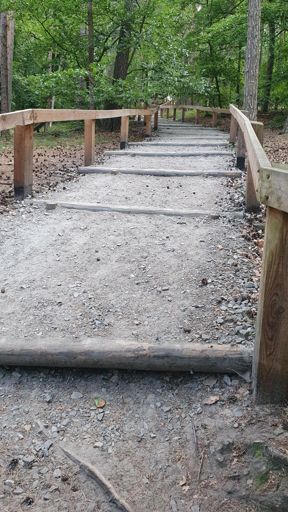 Już się nie da pojechać pod Kikut od Wisełki - nowe schody