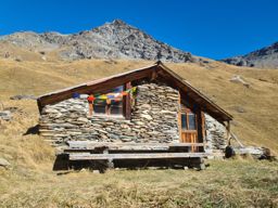 Tour du lac de moiry depuis grimentz, retour par la corne de sorebois
