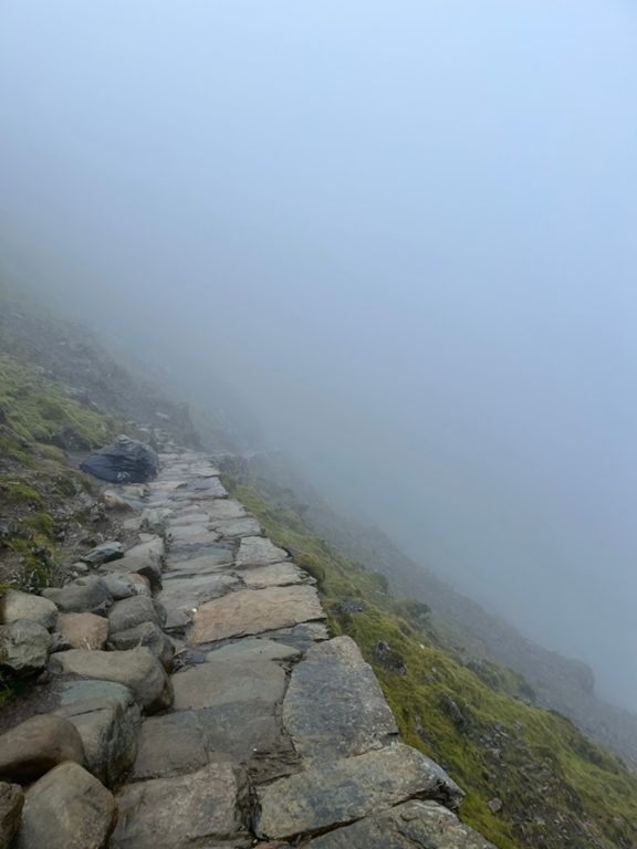 Snowdon PenyPass Car Park up Pyg to Snowden Summit down Miner 11.7