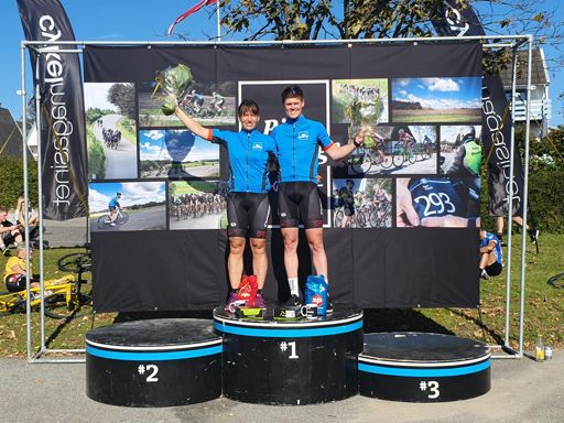 Samlet podie for bakkespurten - Agribakken.