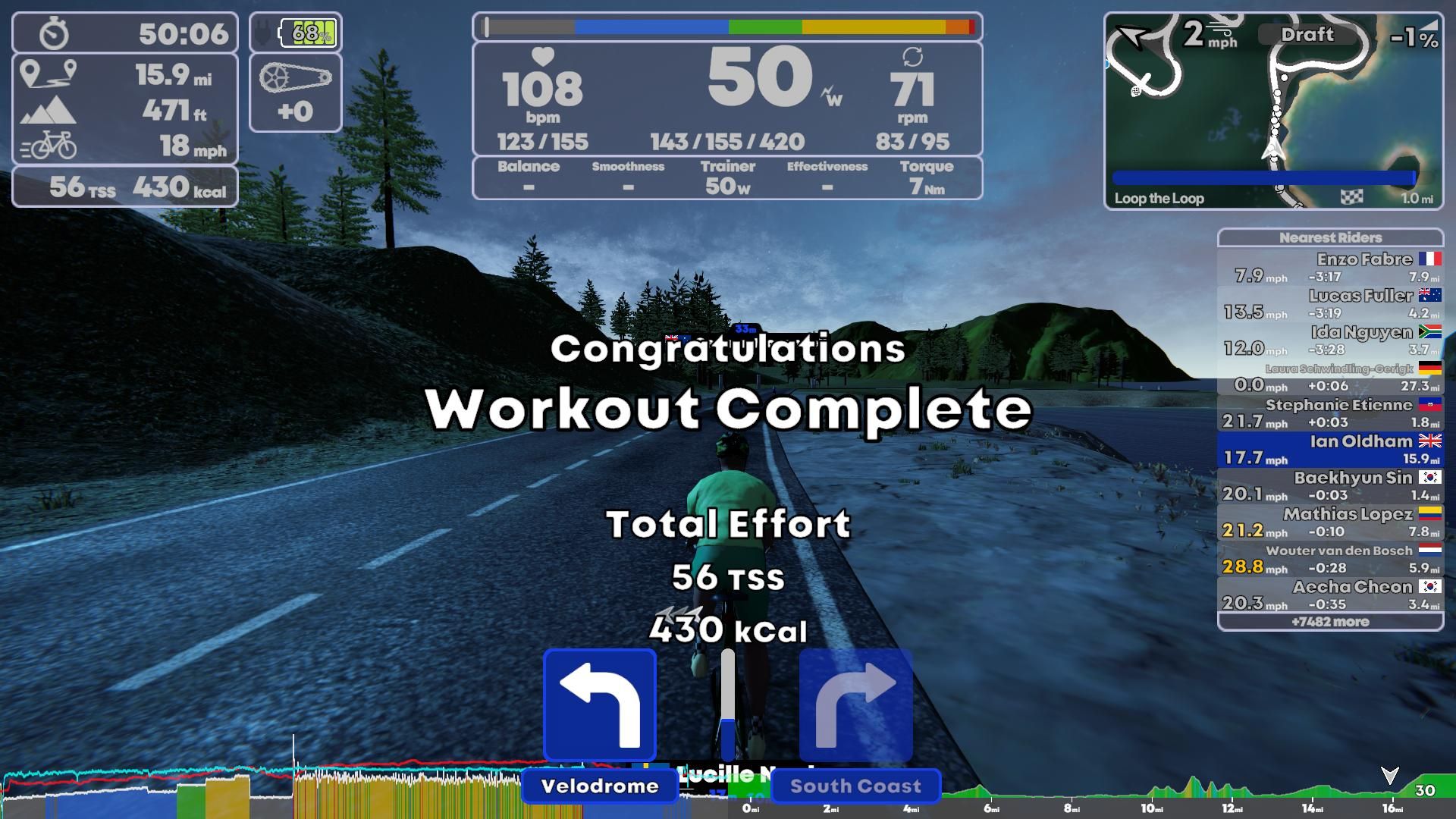 TrainingPeaks Virtual