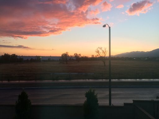 Clears up right when I stop riding... Of course