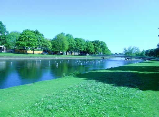 River Esk in Musselburg