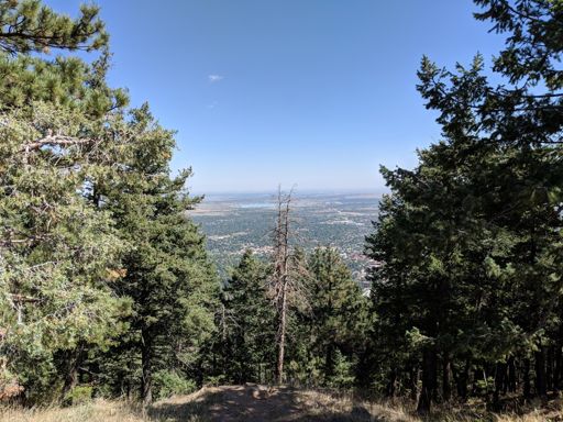 View from Flagstaff.
