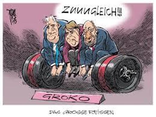 Dieses Jahr gibts die Rosenmontag - Pappnasen GroKo!!😢😭😭