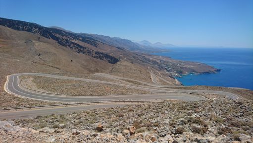 På vei fra Anopolis mot Hora Sfakion