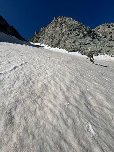 Booting up the couloir