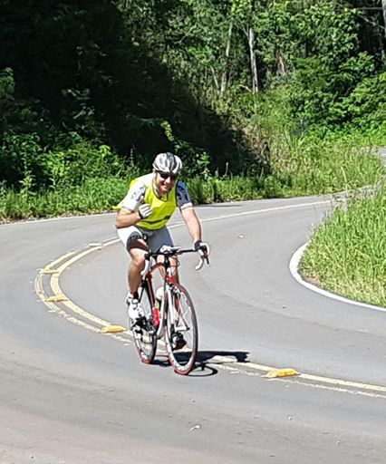 Subindo a estrada do vinho.