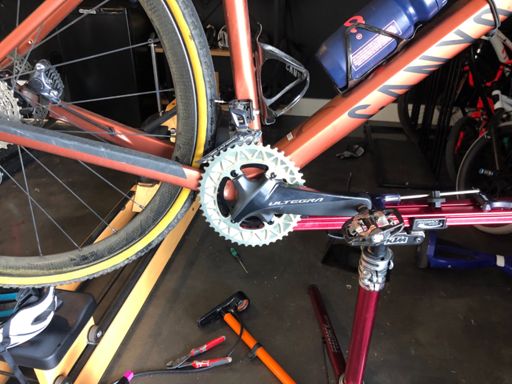 The littles oval chain ring.  Perfect for NSW gravel.