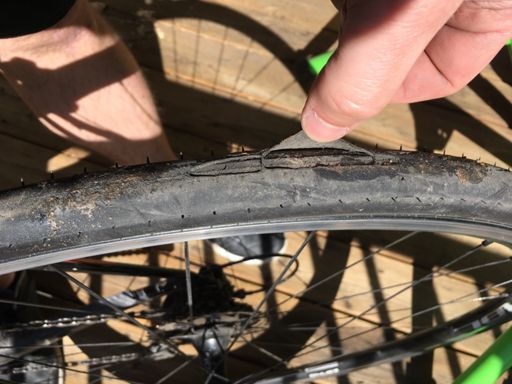 This part, while growing throughout the ride, wasn't an issue. (Still probably shouldn't have gone that fast on it though)