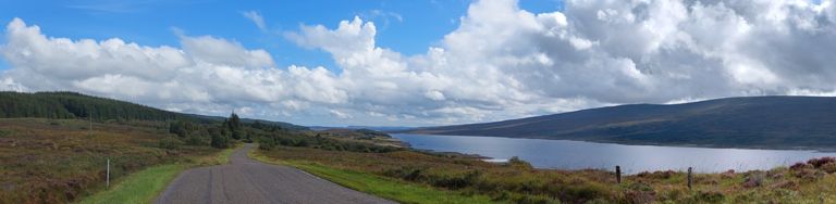 17 mile Loch Shin. https://en.wikipedia.org/wiki/Loch_Shin