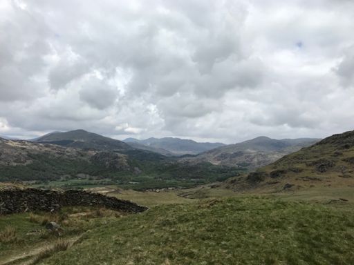 Seathwaite down there although a fair few rocks before I got there