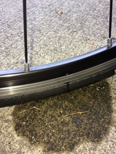 And I was wondering why those my wheels have lil pin holes on them ...