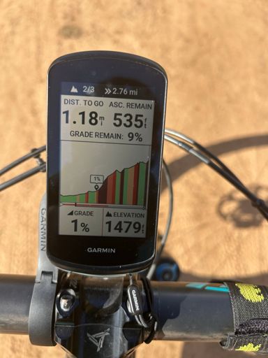 The Garmin colors make it look pretty but that dark red is 23% grade. 