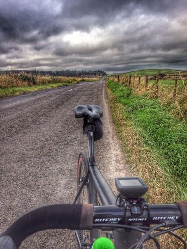 About as exciting as it gets hereabouts