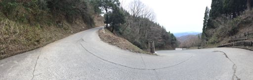 On the way up to overlook Aminohasidate, A climb that averages 10% over almost 3 km, this hairpin toward the end was a challenge. The section leading up to it was probably 15%, but going away from it well exceeded 20%. I was happy to stop and take a photo. (I didn't stop to take a rest, really :-)