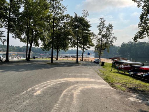 Beach number 3!!! Spent a good chunk of my childhood summers playing on this beach. The parking lot is still gravel and the trees that provided some shade for the cars have gotten quite a bit bigger now.
