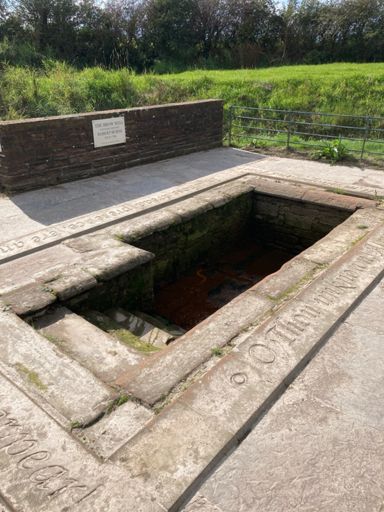 Brow Well, famed for its medicinal properties & visited by the poet Robert Burns just prior to dying in 1796.