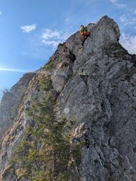 Traversée des Verraux avec Raphaël