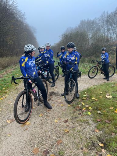 Drinkpauze bij  het tunneltje