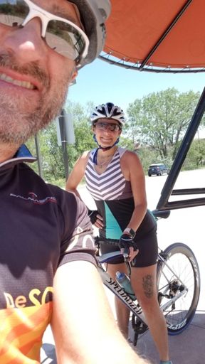 Wearing my Sol a Sol Jersey from 2015