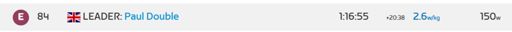 ...150w for P. Double... -> c_down?