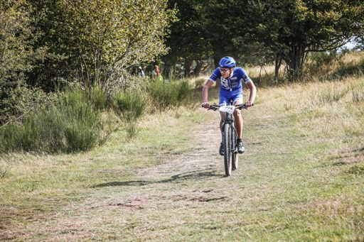 Konzentrierter Blick nach vorne...