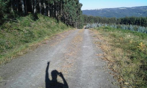 Alto das travesas co xalo de fondo