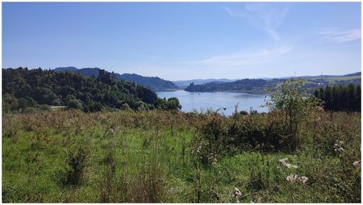 Zamki Czorsztyn i Niedzica z trasy Velo Czorsztyn