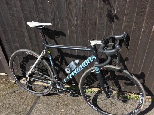 The trusty 'Master of None', complete with bell and 28mm Panaracer Gravel Kings