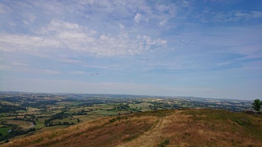 Red arrows op bezoek