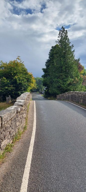 Postbridge. Bridge over the East Dart River.
