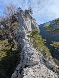 Arête et sommet du Raimeux avec Raphael