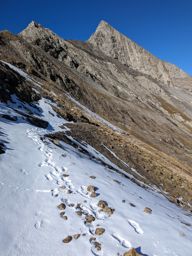 Tête de l’Estrop depuis la Foux d’Allos