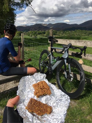 Saved by Grans homemade gingerbread slice!