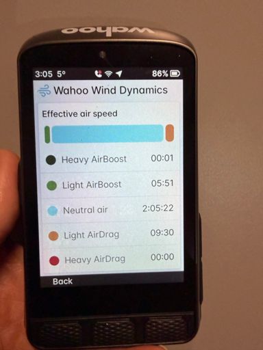 New Feature on the Wahoo ACE 