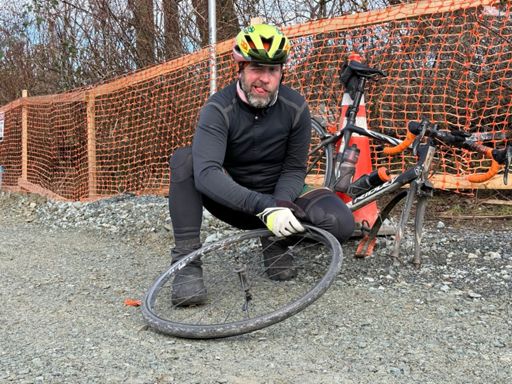 Doh. Road bikes off road.