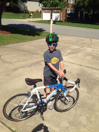 He is learning on friction shifting, child abuse!?