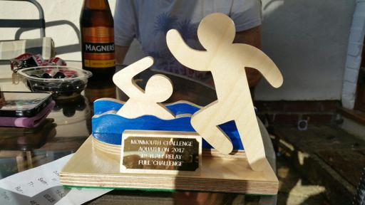 Trophy won by me and charlie!