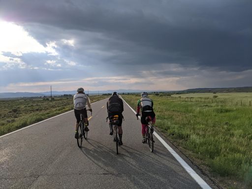 Riding back to Walden with Russ, Jason, and Ian.