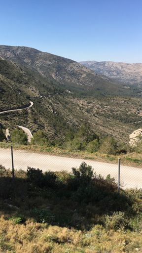 Coll de Rates final stretch
