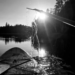 Stand-up paddle en soirée