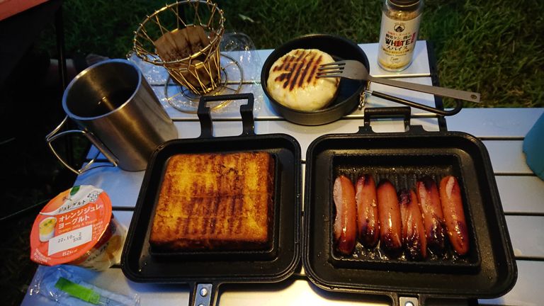 ちょっと早めに起きて朝ごはん♪