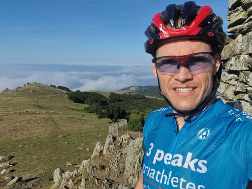 Spain one side, France the other!