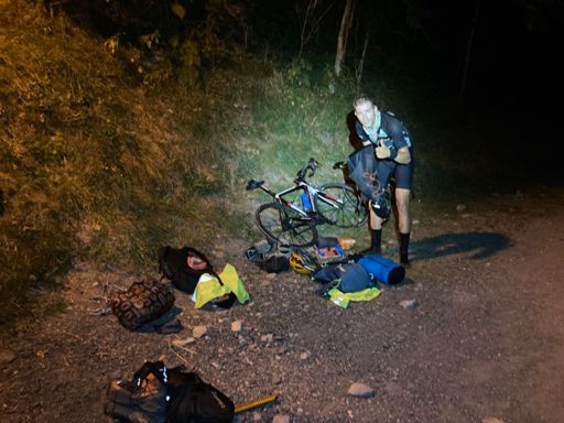 Transition vélo-alpinisme/parapente 