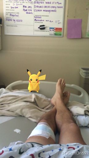 At least there was a Pokéstop in my hospital room.
