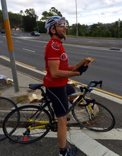 Reverend Bicard delivering Friday's sermon