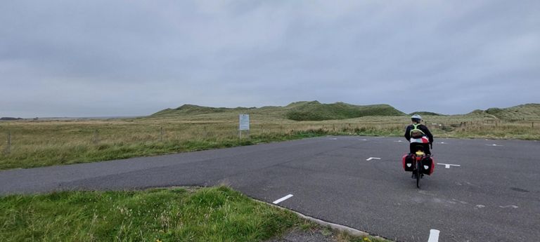We were interested in these sand dunes at Dunnet Links, bordering Dunnet Bay.