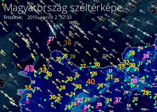 Ezt nem hívnám orkánnak. De nagyon ritka a keleti szél, szerintem 4-5 ilyen nap van egy évben.